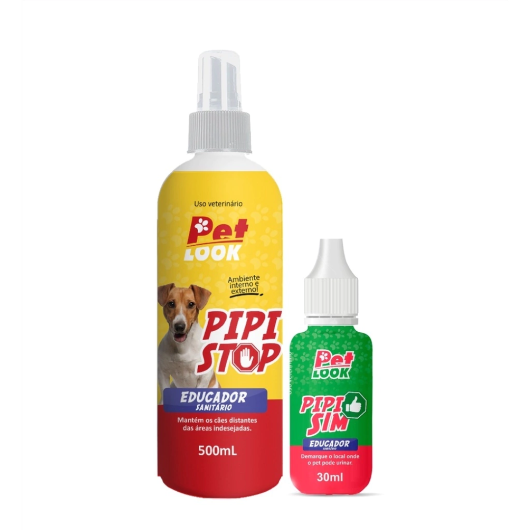 Kit Educador Pipi Stop + Pipi Sim Pet Look