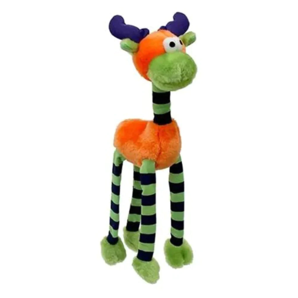 Brinquedo Alce Pelúcia Laranja Savana Pet