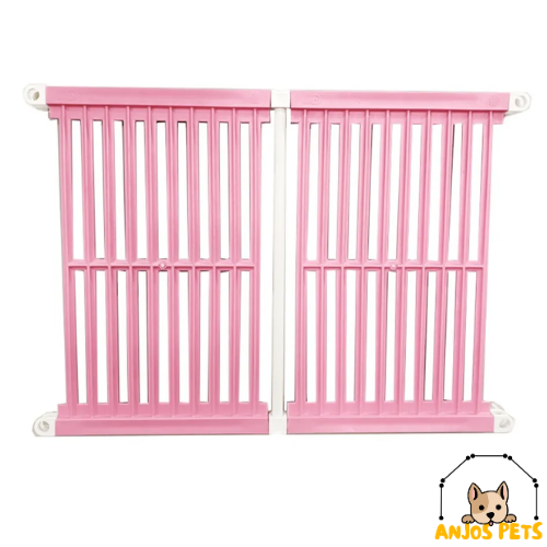 3010014 - GRADE PROTETORA PET EM PVC - PARA PORTAS DE CORRER - ROSA