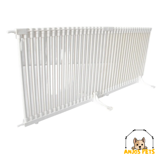 3010002 - CERCADO PET MULTIFUNCIONAL PARA JARDIM - MÓDULOS EM PVC - BRANCO