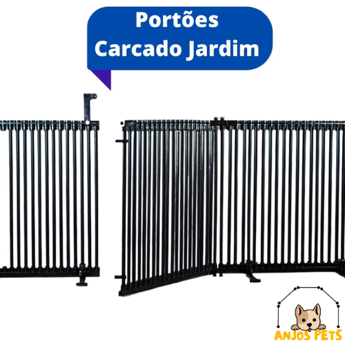 3010001 - CERCADO PET MULTIFUNCIONAL PARA JARDIM - MÓDULOS EM PVC