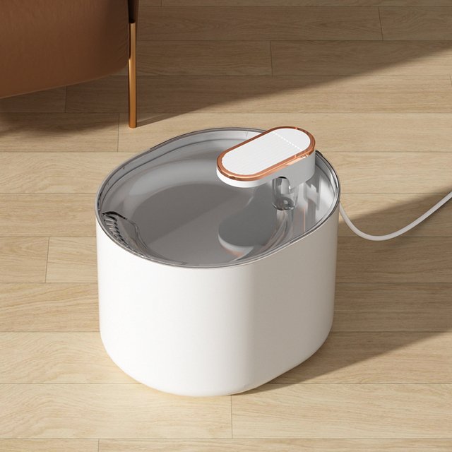 Bebedouro de Água Fonte Modern™ com Filtro e LED | Para Gato