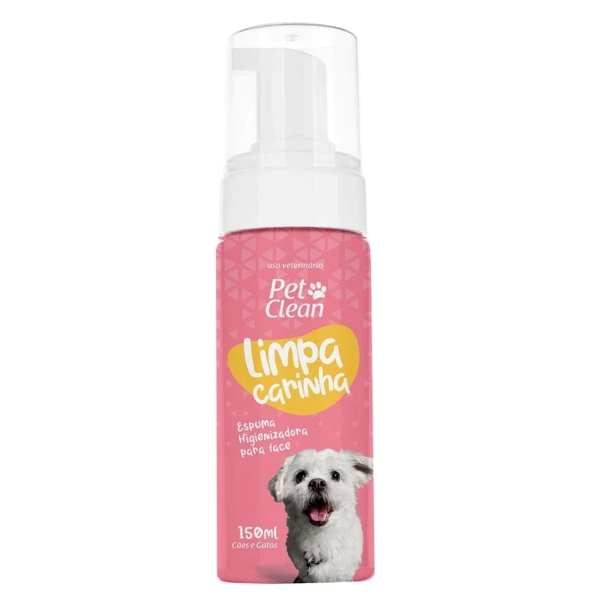 Espuma Higienizadora Pet Clan Limpa Carinha 150ml