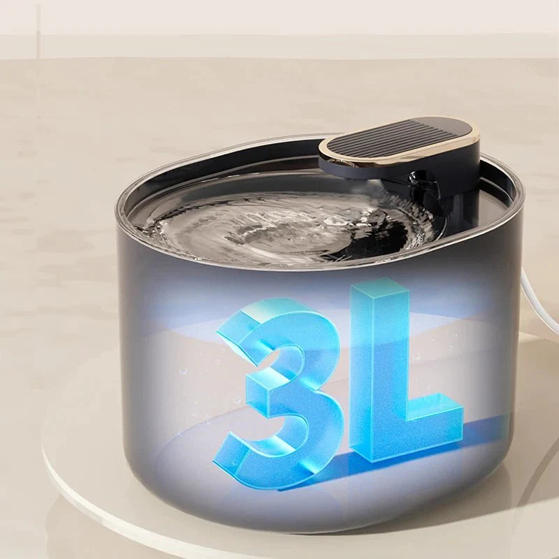 Bebedouro de Água Fonte Modern™ com Filtro e LED | Para Gato