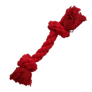 Brinquedo Corda Nó Vermelho Aroma e Sabor Carne Savana Pet