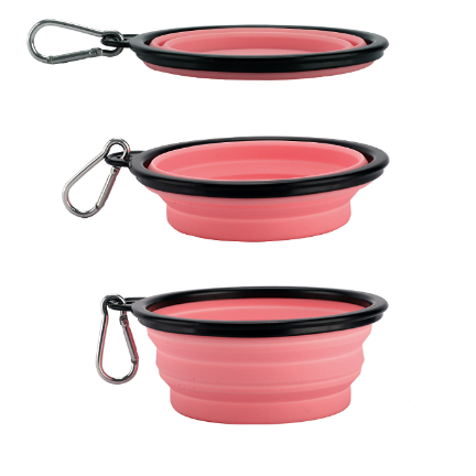 Comedouro e Bebedouro para Cachorros e Gatos - Pet Bowl 2 em 1