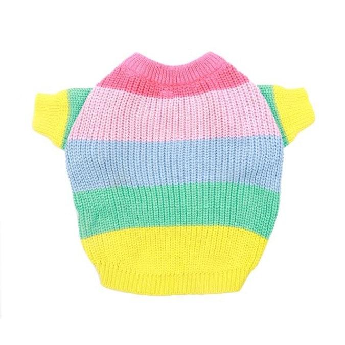 ANJOS PETS - Roupinha para Cachorro Blusão Rainbow