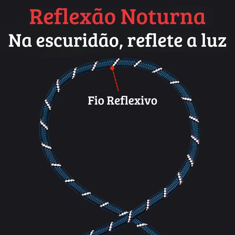 Guia Mãos Livres Dupla Reflexiva™  | Para Cachorro