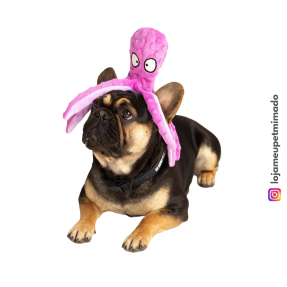 Brinquedo Polvo Amigo Pelucia Anti Stress para Cachorro
