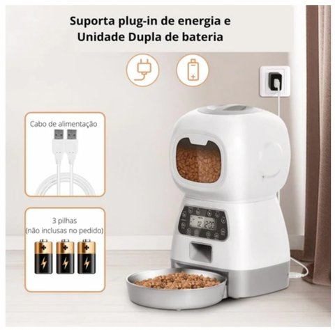 Refil Automático de Ração Inteligente™ | Para Cachorro e Gato