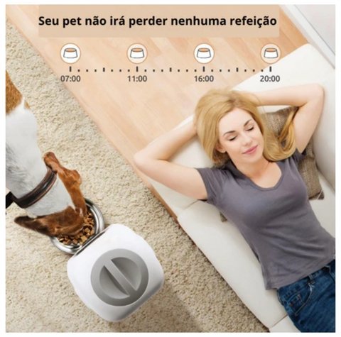 Refil Automático de Ração Inteligente™ | Para Cachorro e Gato