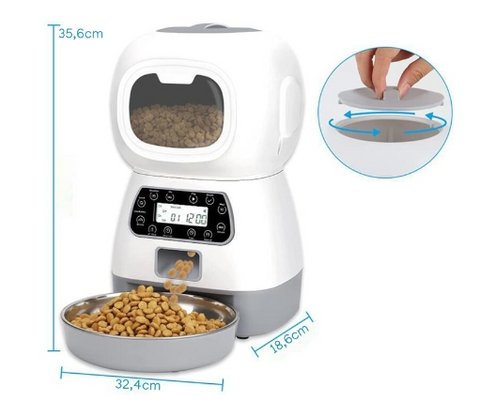 Refil Automático de Ração Inteligente™ | Para Cachorro e Gato