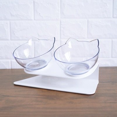 Tigela Alta Anti Vômito CatBowl™ | Para Gato