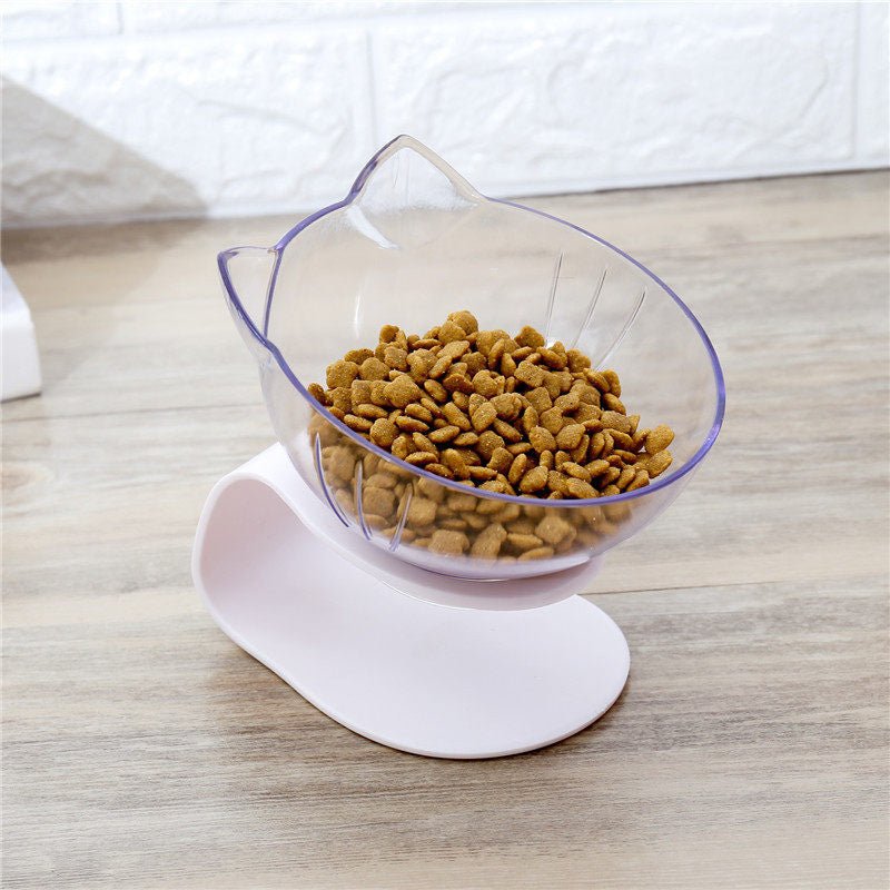 Tigela Alta Anti Vômito CatBowl™ | Para Gato