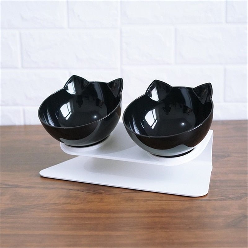Tigela Alta Anti Vômito CatBowl™ | Para Gato